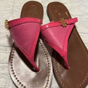 Tory Burch hot pink sandals 8.5 Medium